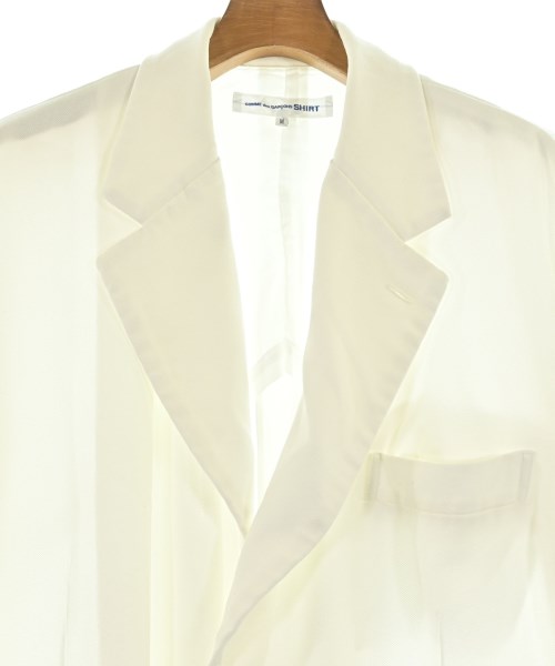 COMME des GARCONS SHIRT（コムデギャルソンシャツ）テーラードジャケット 白 サイズ:M メンズ/2200716664055