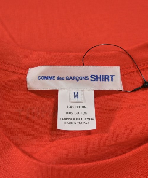 COMME des GARCONS SHIRT（コムデギャルソンシャツ）Tシャツ・カットソー 赤 サイズ:M メンズ/2200716664109