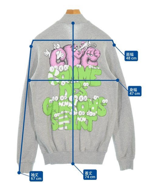 COMME des GARCONS SHIRT（コムデギャルソンシャツ）スウェット グレー サイズ:M メンズ/2200717688050