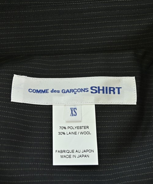 COMME des GARCONS SHIRT（コムデギャルソンシャツ）カジュアルシャツ 黒 サイズ:XS メンズ/2200717828036