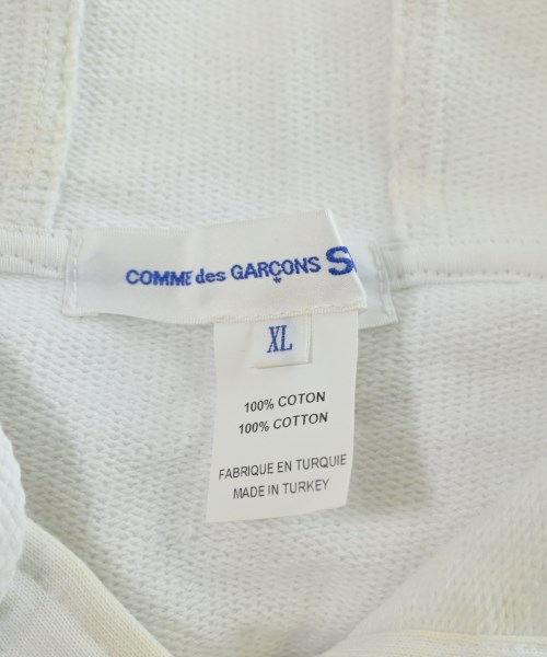 COMME des GARCONS SHIRT（コムデギャルソンシャツ）パーカー 白 サイズ:XL メンズ/2200718552121