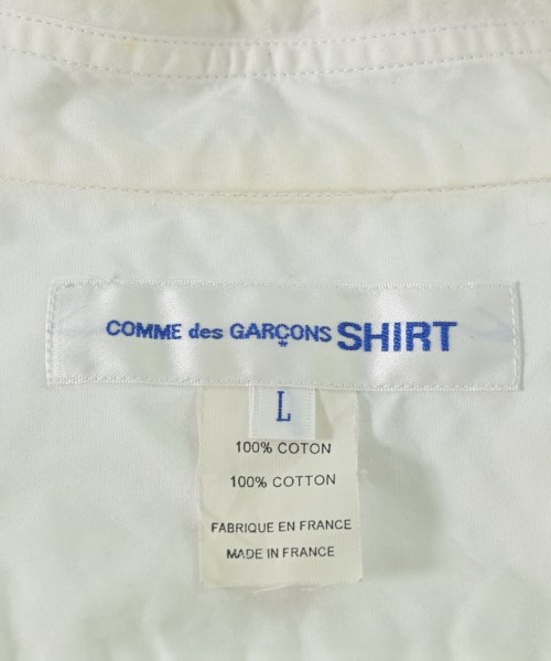 COMME des GARCONS SHIRT（コムデギャルソンシャツ）カジュアルシャツ 黒 サイズ:L メンズ/2200718805029