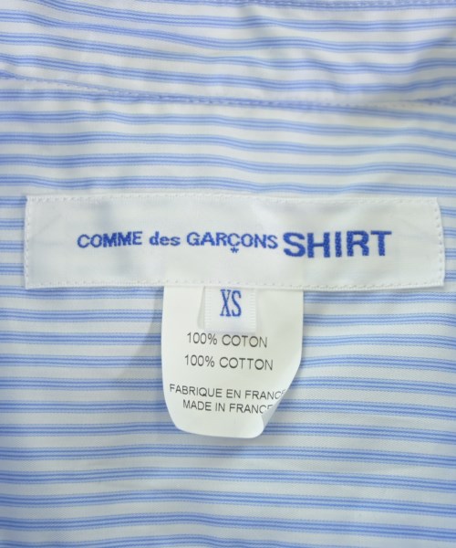 COMME des GARCONS SHIRT（コムデギャルソンシャツ）カジュアルシャツ 青 サイズ:XS メンズ/2200718849047