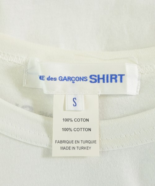 COMME des GARCONS SHIRT（コムデギャルソンシャツ）Tシャツ・カットソー 白 サイズ:S メンズ/2200719220043