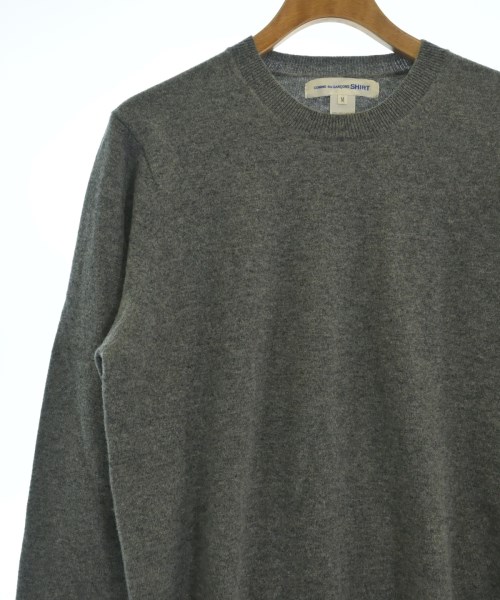 COMME des GARCONS SHIRT（コムデギャルソンシャツ）ニット・セーター グレー サイズ:M メンズ/2200719409011