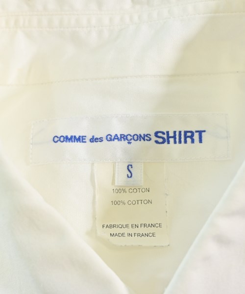 COMME des GARCONS SHIRT（コムデギャルソンシャツ）カジュアルシャツ 白 サイズ:S メンズ/2200718384197