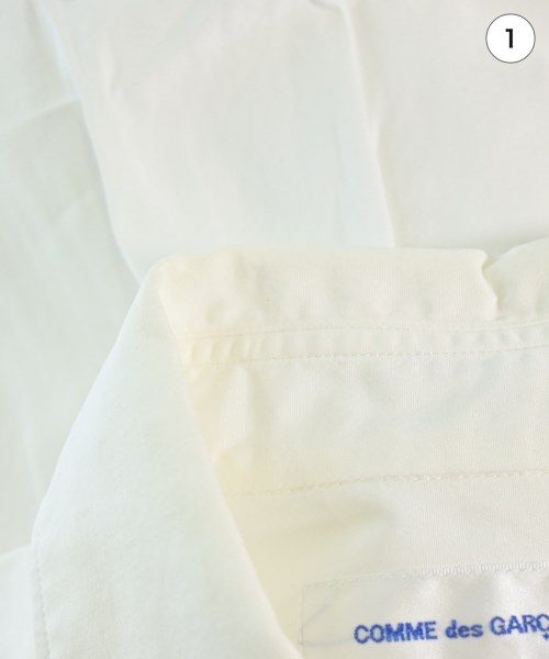 COMME des GARCONS SHIRT（コムデギャルソンシャツ）カジュアルシャツ 白 サイズ:S メンズ/2200718384197