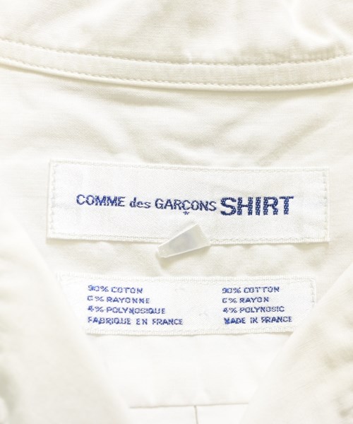 COMME des GARCONS SHIRT（コムデギャルソンシャツ）カジュアルシャツ 白 サイズ:M メンズ/2200719718069