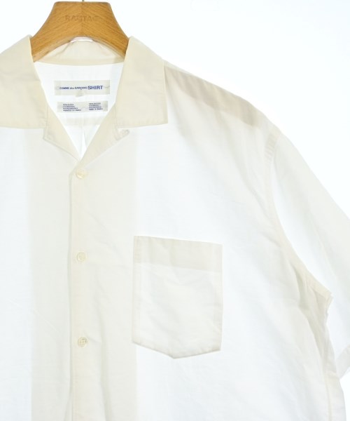 COMME des GARCONS SHIRT（コムデギャルソンシャツ）カジュアルシャツ 白 サイズ:M メンズ/2200719718069