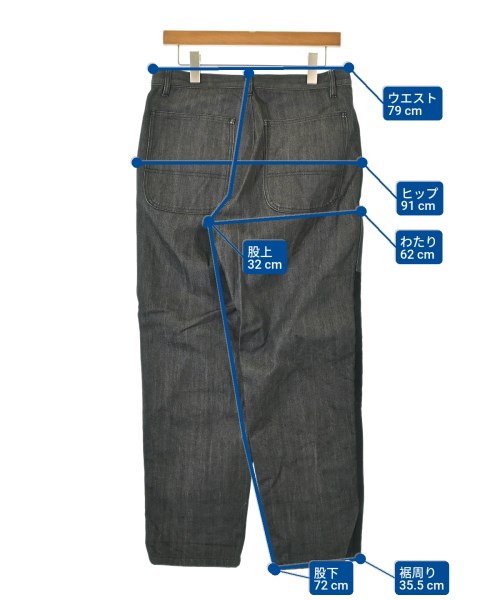 COMME des GARCONS SHIRT（コムデギャルソンシャツ）デニムパンツ グレー サイズ:XS メンズ/2200645046014