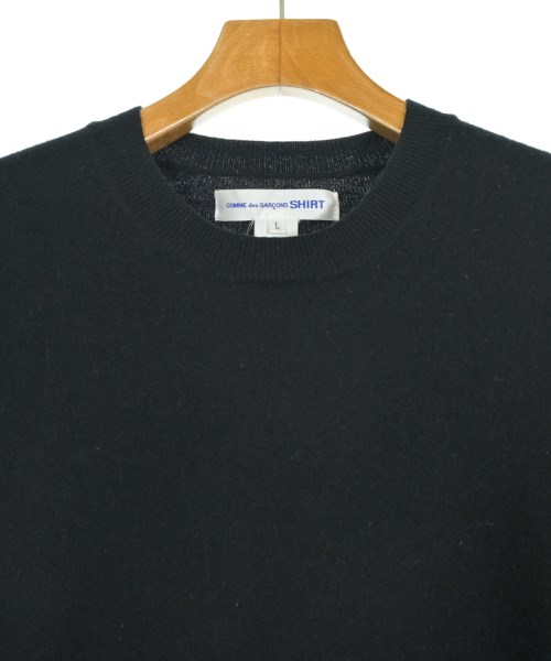 COMME des GARCONS SHIRT（コムデギャルソンシャツ）ニット・セーター 黒 サイズ:L メンズ/2200645677270