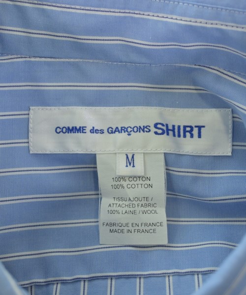 COMME des GARCONS SHIRT（コムデギャルソンシャツ）カジュアルシャツ 青 サイズ:M メンズ/2200645987140