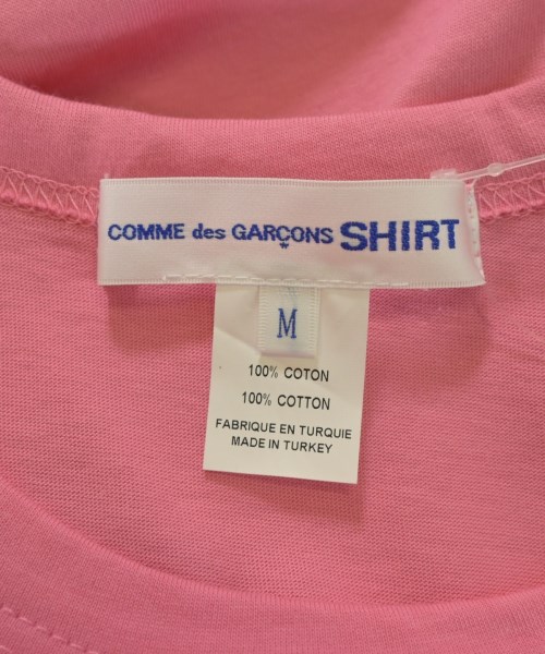 COMME des GARCONS SHIRT（コムデギャルソンシャツ）Tシャツ・カットソー ピンク サイズ:M メンズ/2200646430027
