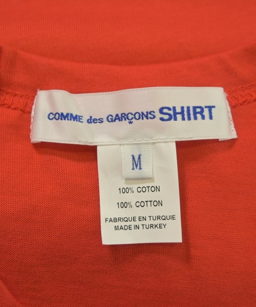 COMME des GARCONS SHIRT（コムデギャルソンシャツ）Tシャツ・カットソー 赤 サイズ:M メンズ/2200646430034
