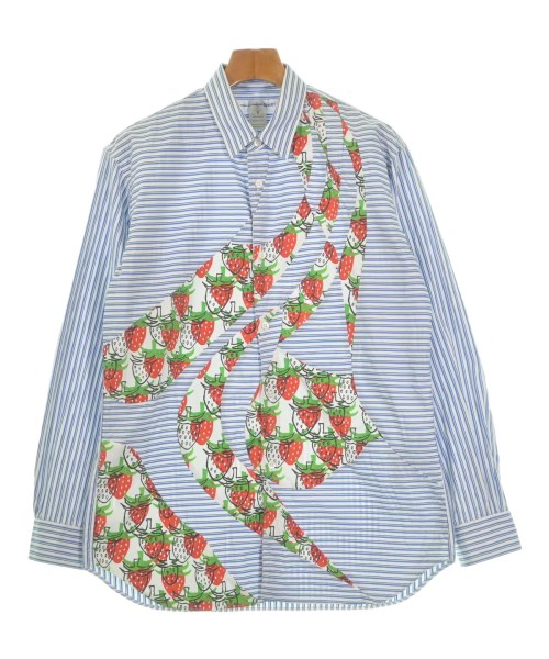 COMME des GARCONS SHIRT(コムデギャルソンシャツ)カジュアルシャツ 青 サイズ:M/2200646442013