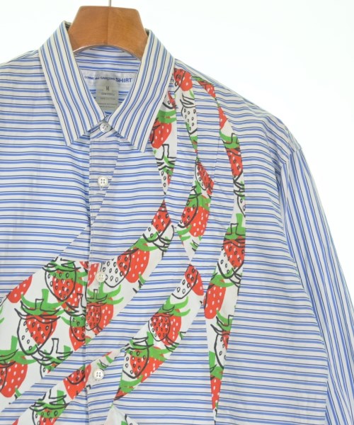 COMME des GARCONS SHIRT（コムデギャルソンシャツ）カジュアルシャツ 青 サイズ:M メンズ/2200646442013