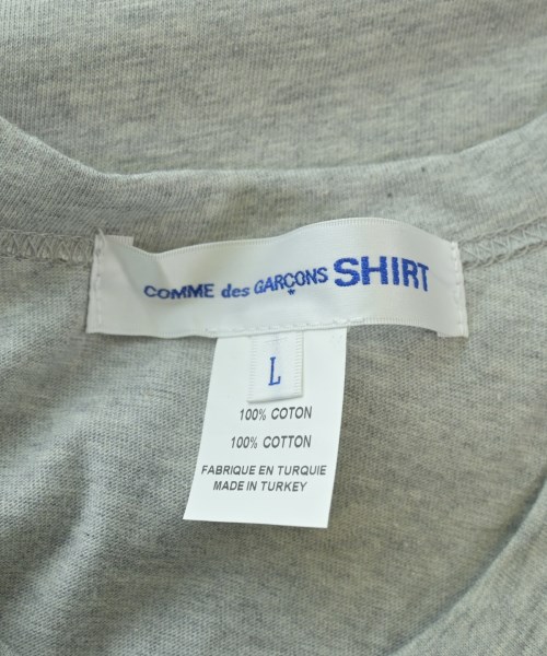 COMME des GARCONS SHIRT（コムデギャルソンシャツ）Tシャツ・カットソー グレー サイズ:L メンズ/2200638684049