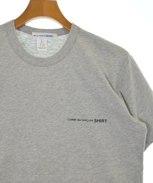 COMME des GARCONS SHIRT（コムデギャルソンシャツ）Tシャツ・カットソー グレー サイズ:L メンズ/2200638684049