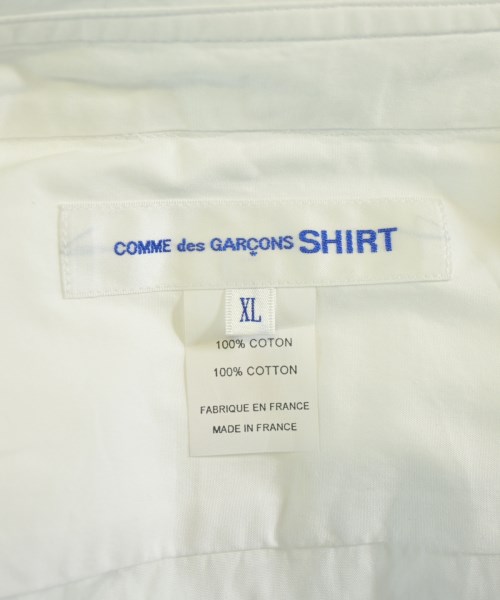 COMME des GARCONS SHIRT（コムデギャルソンシャツ）カジュアルシャツ 白 サイズ:XL メンズ/2200646832029