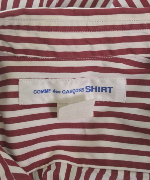 COMME des GARCONS SHIRT（コムデギャルソンシャツ）カジュアルシャツ 赤 サイズ:L メンズ/2200646891057