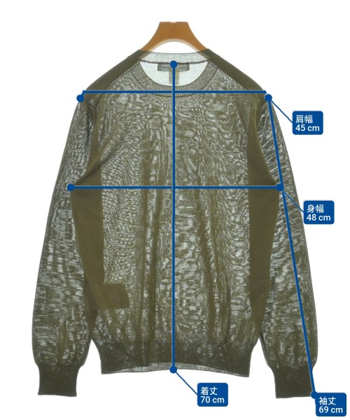 COMME des GARCONS SHIRT（コムデギャルソンシャツ）ニット・セーター カーキ サイズ:L メンズ/2200646972046