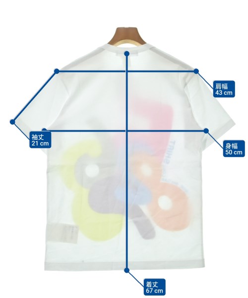 COMME des GARCONS SHIRT（コムデギャルソンシャツ）Tシャツ・カットソー 白 サイズ:M メンズ/2200645549072