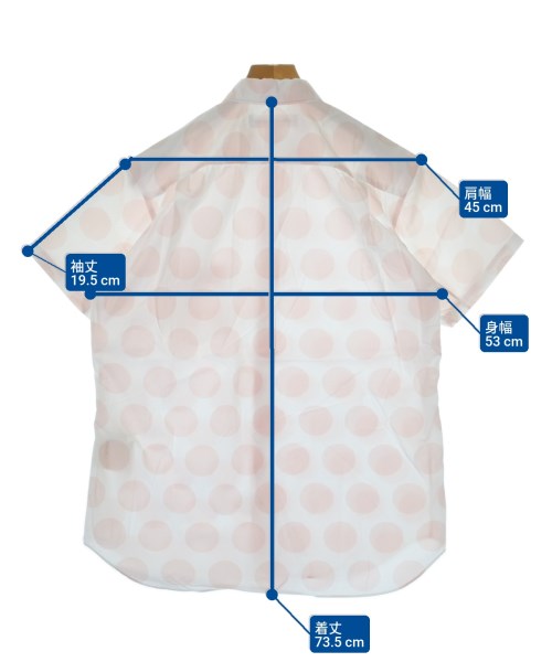 COMME des GARCONS SHIRT（コムデギャルソンシャツ）カジュアルシャツ 白 サイズ:S メンズ/2200647470015