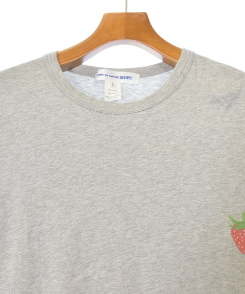 COMME des GARCONS SHIRT（コムデギャルソンシャツ）Tシャツ・カットソー グレー サイズ:L メンズ/2200647785058