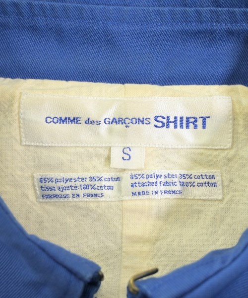 COMME des GARCONS SHIRT（コムデギャルソンシャツ）カバーオール 青 サイズ:S メンズ/2200648565024
