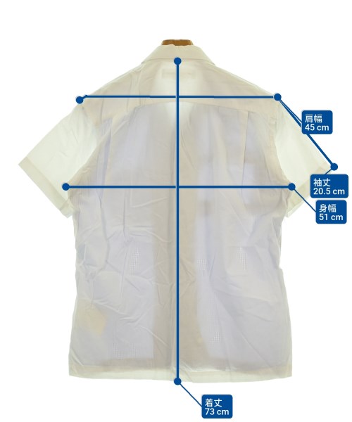 COMME des GARCONS SHIRT（コムデギャルソンシャツ）カジュアルシャツ 白 サイズ:XS メンズ/2200640095116