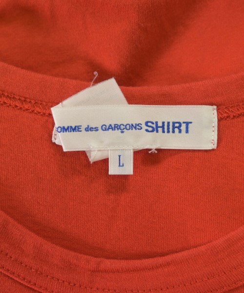 COMME des GARCONS SHIRT（コムデギャルソンシャツ）Tシャツ・カットソー 赤 サイズ:L メンズ/2200648918165
