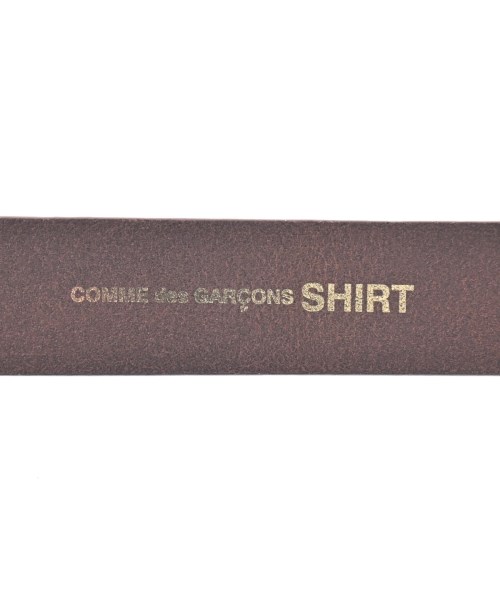 COMME des GARCONS SHIRT（コムデギャルソンシャツ）ベルト 茶 サイズ:- メンズ/2200638724974