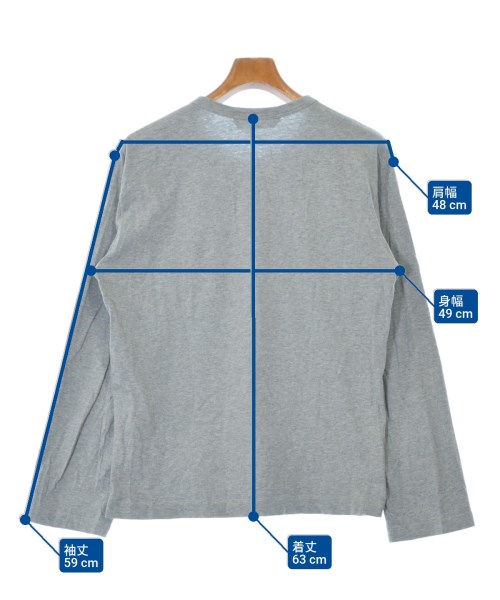 COMME des GARCONS SHIRT（コムデギャルソンシャツ）Tシャツ・カットソー グレー サイズ:M メンズ/2200649128037