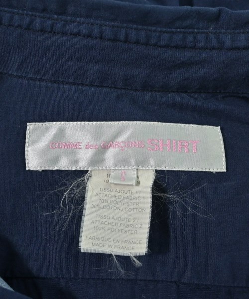 COMME des GARCONS SHIRT（コムデギャルソンシャツ）カジュアルシャツ 紺 サイズ:S レディース/2200649428052