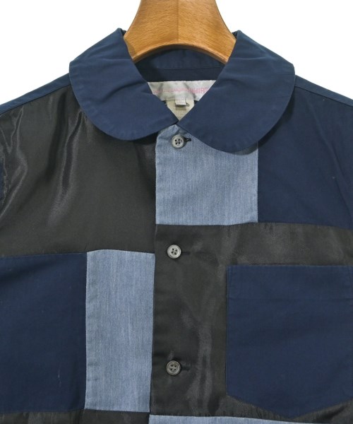 COMME des GARCONS SHIRT（コムデギャルソンシャツ）カジュアルシャツ 紺 サイズ:S レディース/2200649428069