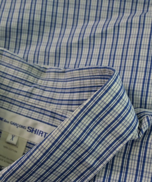 COMME des GARCONS SHIRT（コムデギャルソンシャツ）カジュアルシャツ 青 サイズ:X(XL位) メンズ/2200649466030
