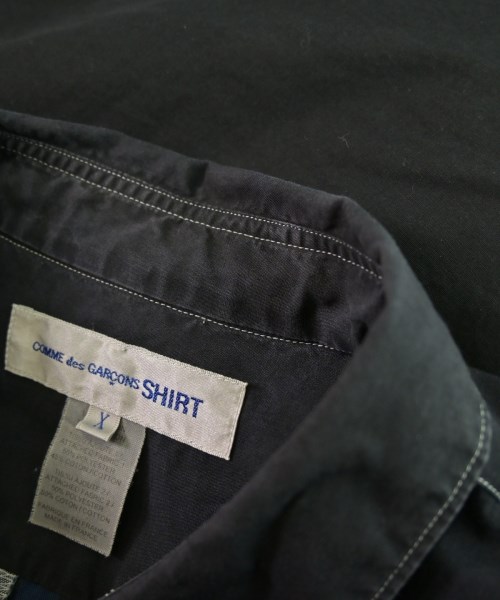 COMME des GARCONS SHIRT（コムデギャルソンシャツ）カジュアルシャツ 紺 サイズ:X(XL位) メンズ/2200649466047