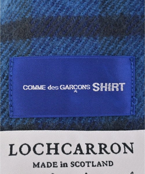 COMME des GARCONS SHIRT（コムデギャルソンシャツ）ストール 青 サイズ:- メンズ/2200649797028