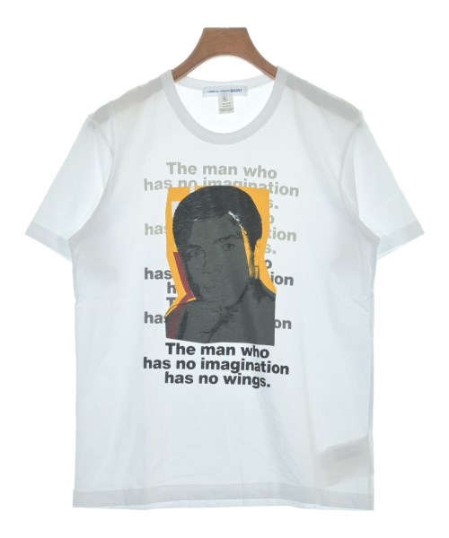 COMME des GARCONS SHIRT(コムデギャルソンシャツ)Tシャツ・カットソー 白 サイズ:L/2200651489201