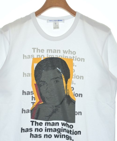 COMME des GARCONS SHIRT（コムデギャルソンシャツ）Tシャツ・カットソー 白 サイズ:L メンズ/2200651489201