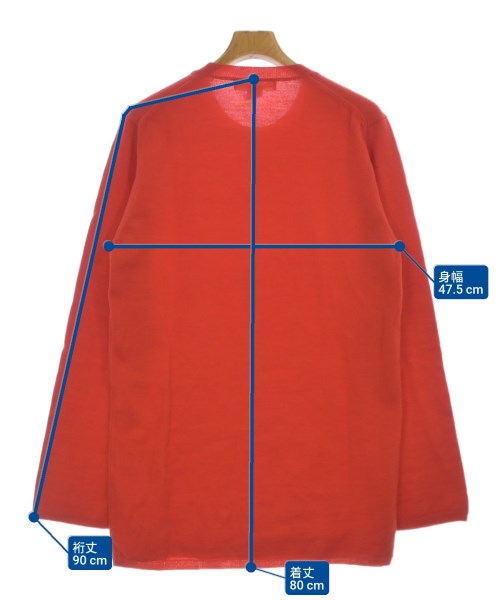 COMME des GARCONS SHIRT（コムデギャルソンシャツ）ニット・セーター 赤 サイズ:M メンズ/2200641617072
