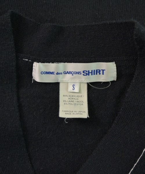 COMME des GARCONS SHIRT（コムデギャルソンシャツ）カーディガン 紺 サイズ:S メンズ/2200652157017