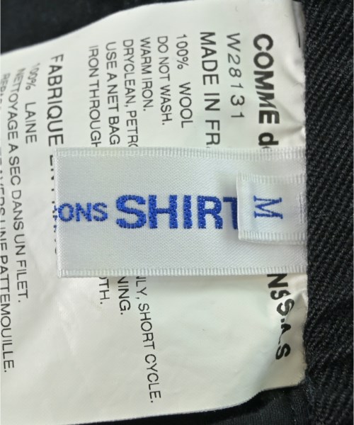 COMME des GARCONS SHIRT（コムデギャルソンシャツ）その他 黒 サイズ:M メンズ/2200646500072
