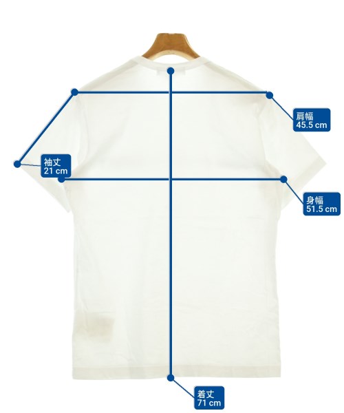COMME des GARCONS SHIRT（コムデギャルソンシャツ）Tシャツ・カットソー 白 サイズ:M メンズ/2200652432053