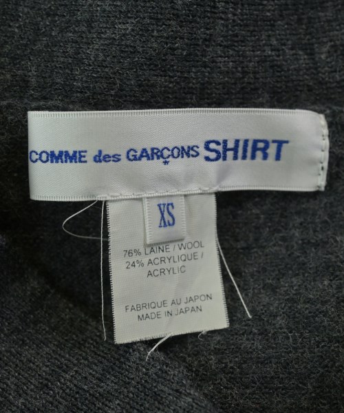 COMME des GARCONS SHIRT（コムデギャルソンシャツ）カーディガン 紺 サイズ:XS メンズ/2200652618068