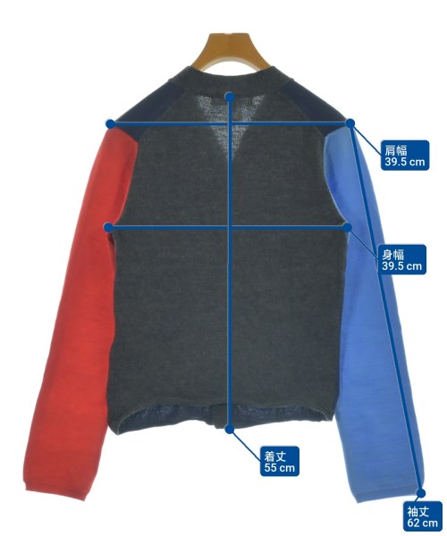 COMME des GARCONS SHIRT（コムデギャルソンシャツ）カーディガン 紺 サイズ:XS メンズ/2200652618068