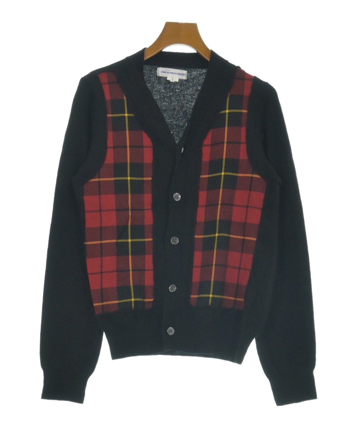 COMME des GARCONS SHIRT（コムデギャルソンシャツ）カーディガン 黒
