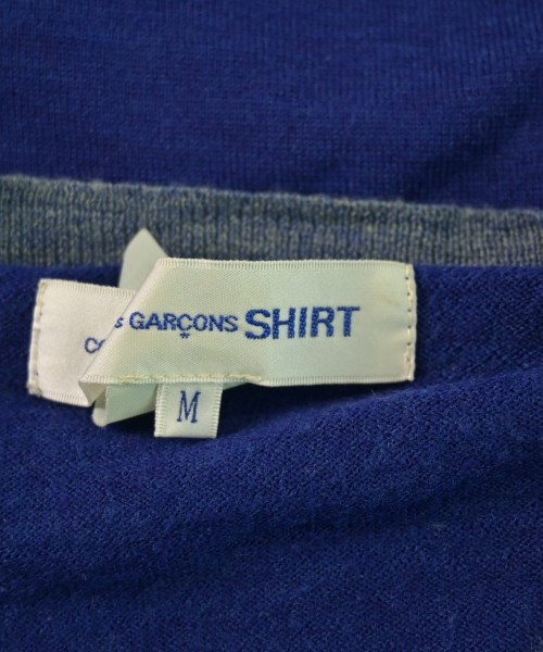 COMME des GARCONS SHIRT（コムデギャルソンシャツ）ニット・セーター 青 サイズ:M メンズ/2200643495036