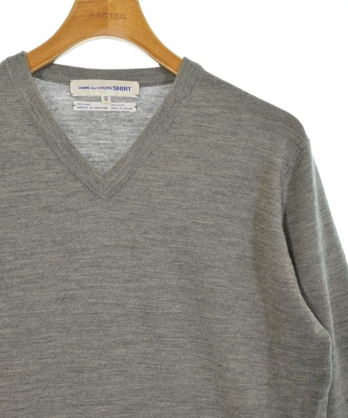 COMME des GARCONS SHIRT（コムデギャルソンシャツ）ニット・セーター グレー サイズ:M メンズ/2200650184022