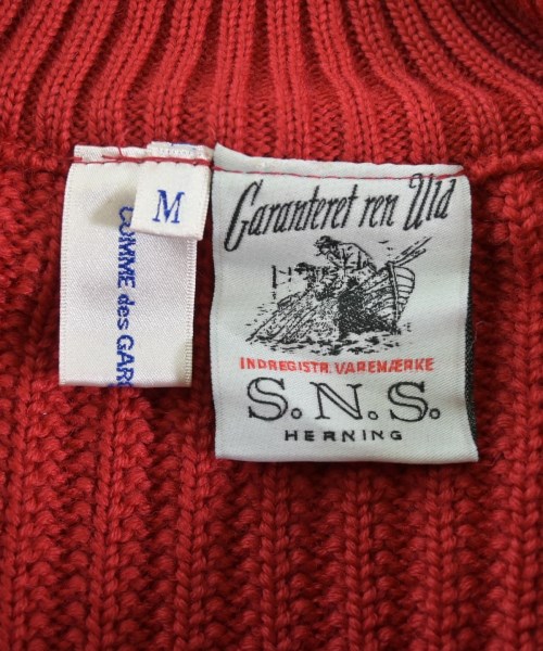 COMME des GARCONS SHIRT（コムデギャルソンシャツ）カーディガン 赤 サイズ:M メンズ/2200650874107